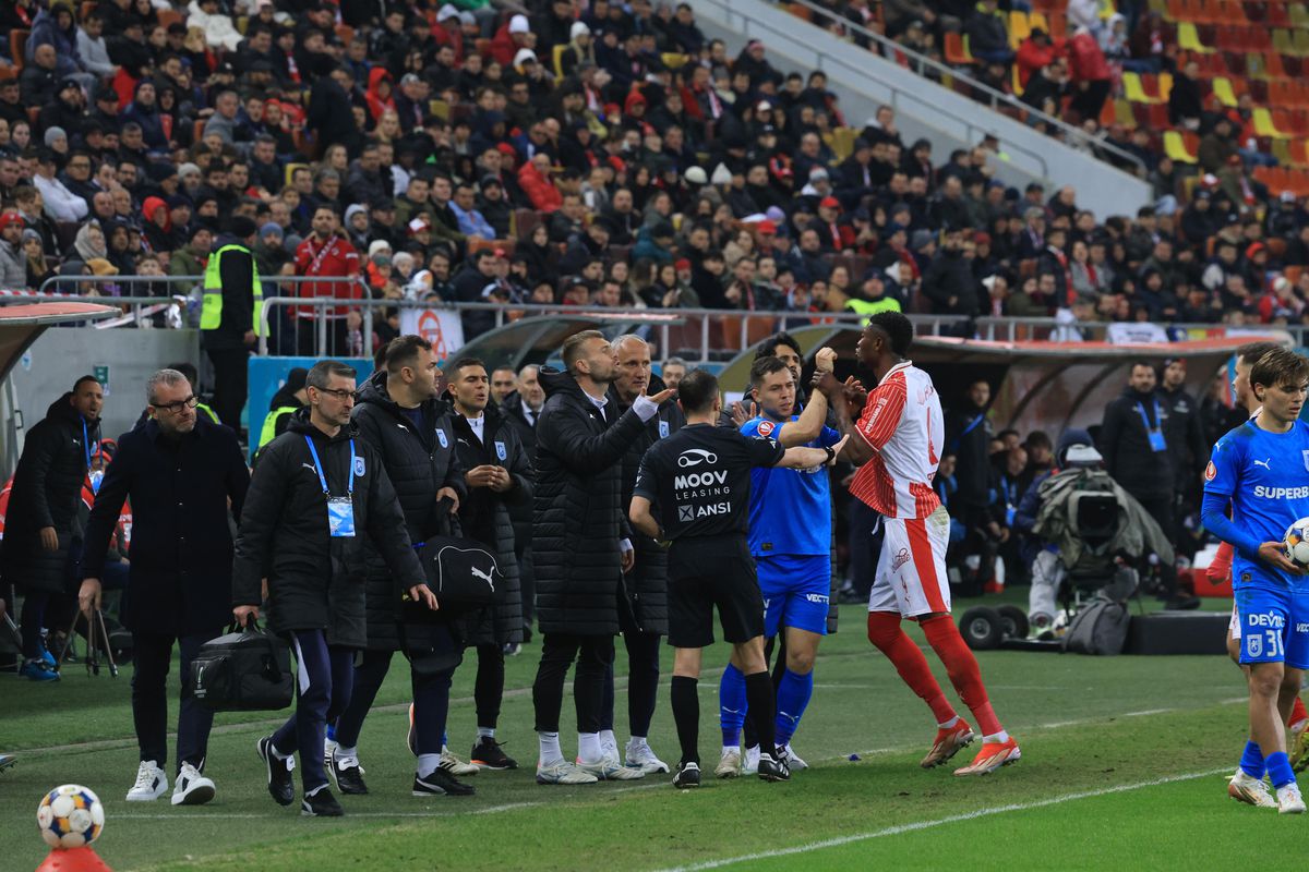 Scandal în Dinamo - Craiova, 19 martie