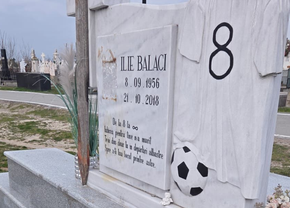 Persoana care a vandalizat mormântul lui Ilie Balaci este o femeie de 54 de ani