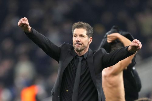 Diego Simeone, după ce Atletico s-a calificat în „sferturile” Ligii // FOTO: Imago Images