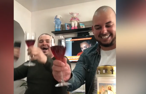 VIDEO „Izoleta 7” » Handbalistul devenit viral lovește din nou: „Înainte de Paști, m-a sunat Iohannis. Ne cer declarație și când spargem ouăle”
