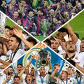 FC Barcelona, Real Madrid și FC Sevilla au „arestat” trofeele continentale pe bandă rulantă
(FOTOMONTAJ Stela Tănase)