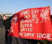 FOTO LEEDS - LIVERPOOL 19.04.2021 PROTEST SUPER LIGA