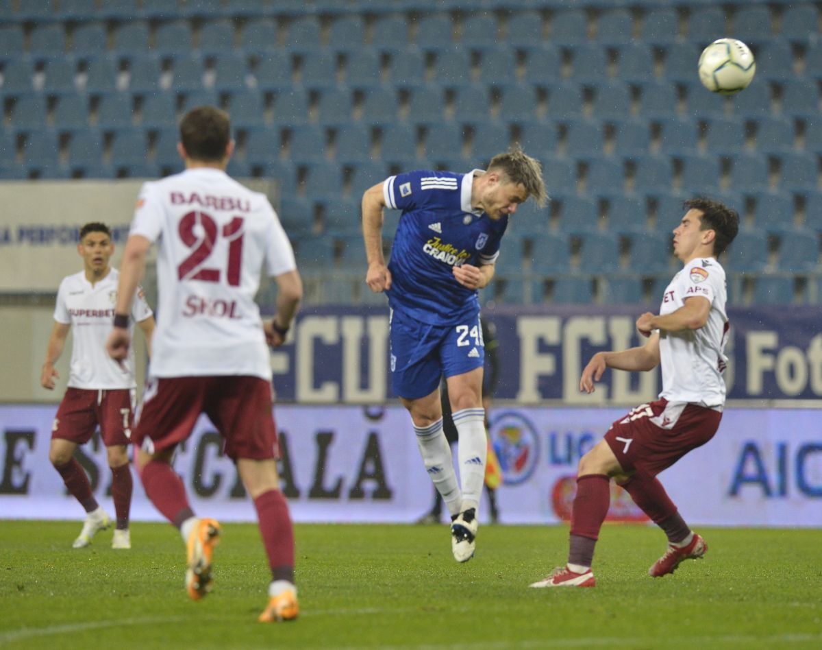 Căpitanul lui FC U Craiova se revoltă după victoria cu Rapid: „Suntem adevărata Universitatea Craiova și nu primim pic de respect!”