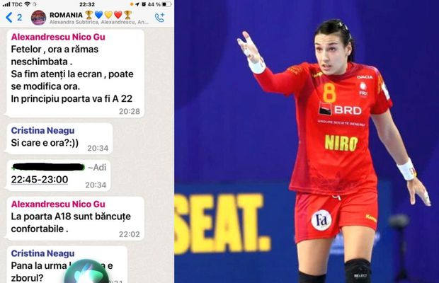 19 ore pe drum! Deplasare de coșmar pentru România în Feroe » „Tricolorele” au dormit în aeroport. Cristina Neagu, pe grupul de WhatsApp: „Și când e zborul?”