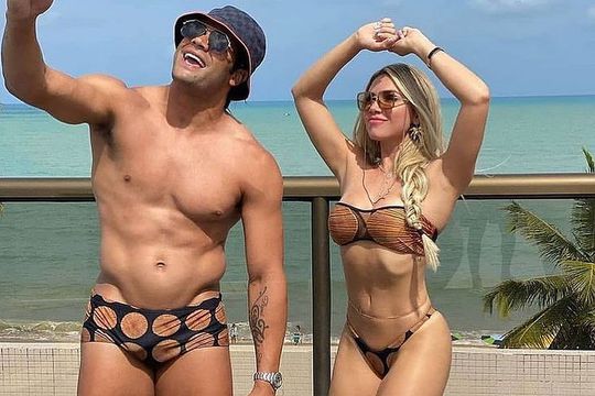 Hulk și Camila Angelo. Foto: Instagram