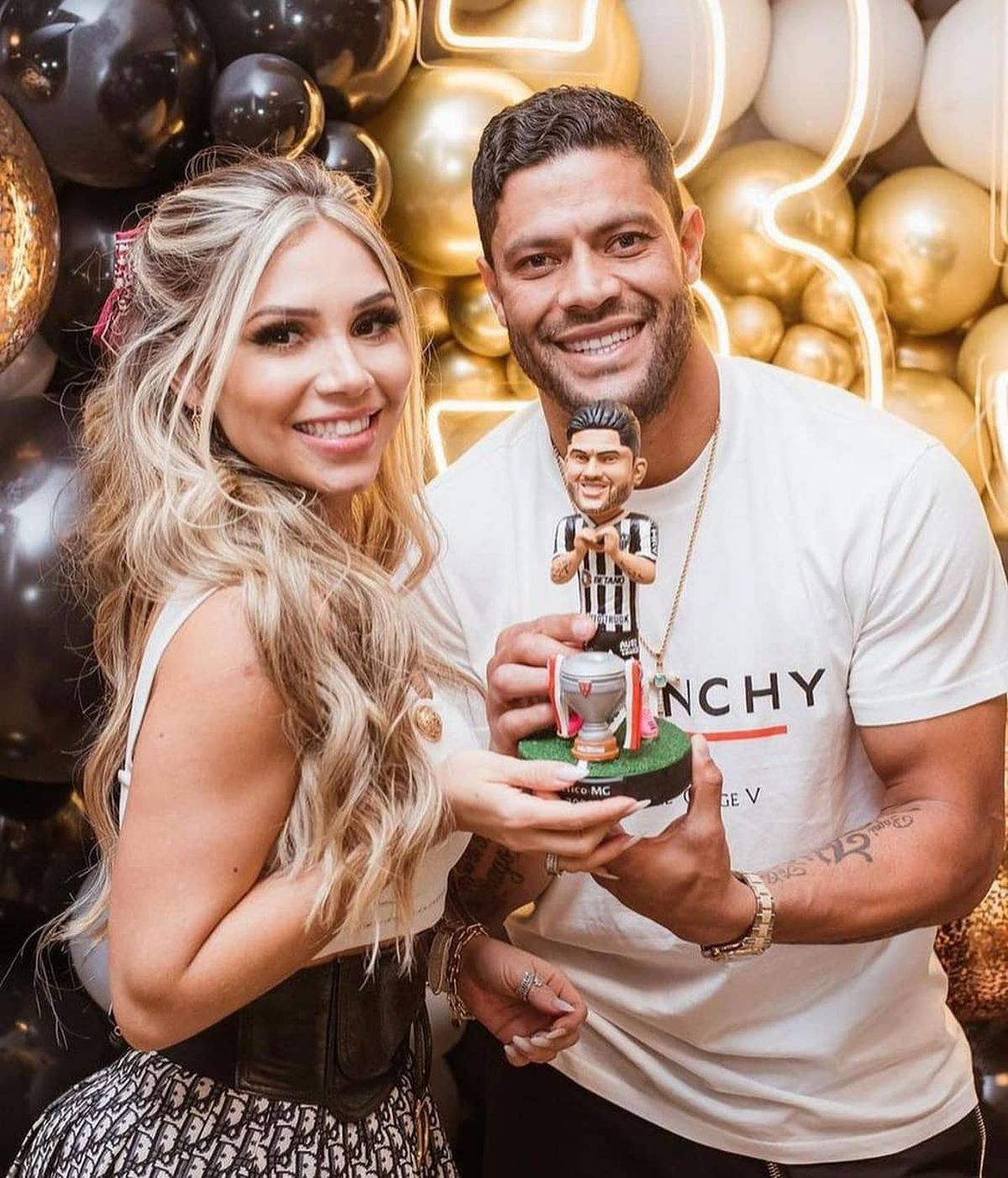 Hulk și Camila Angelo. Foto: Instagram