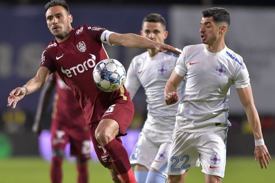 Dacă FCSB nu are
niciun sponsor
principal pe tricouri,
CFR are pe piept o
companie care
valorează aproape 9
miliarde de dolari