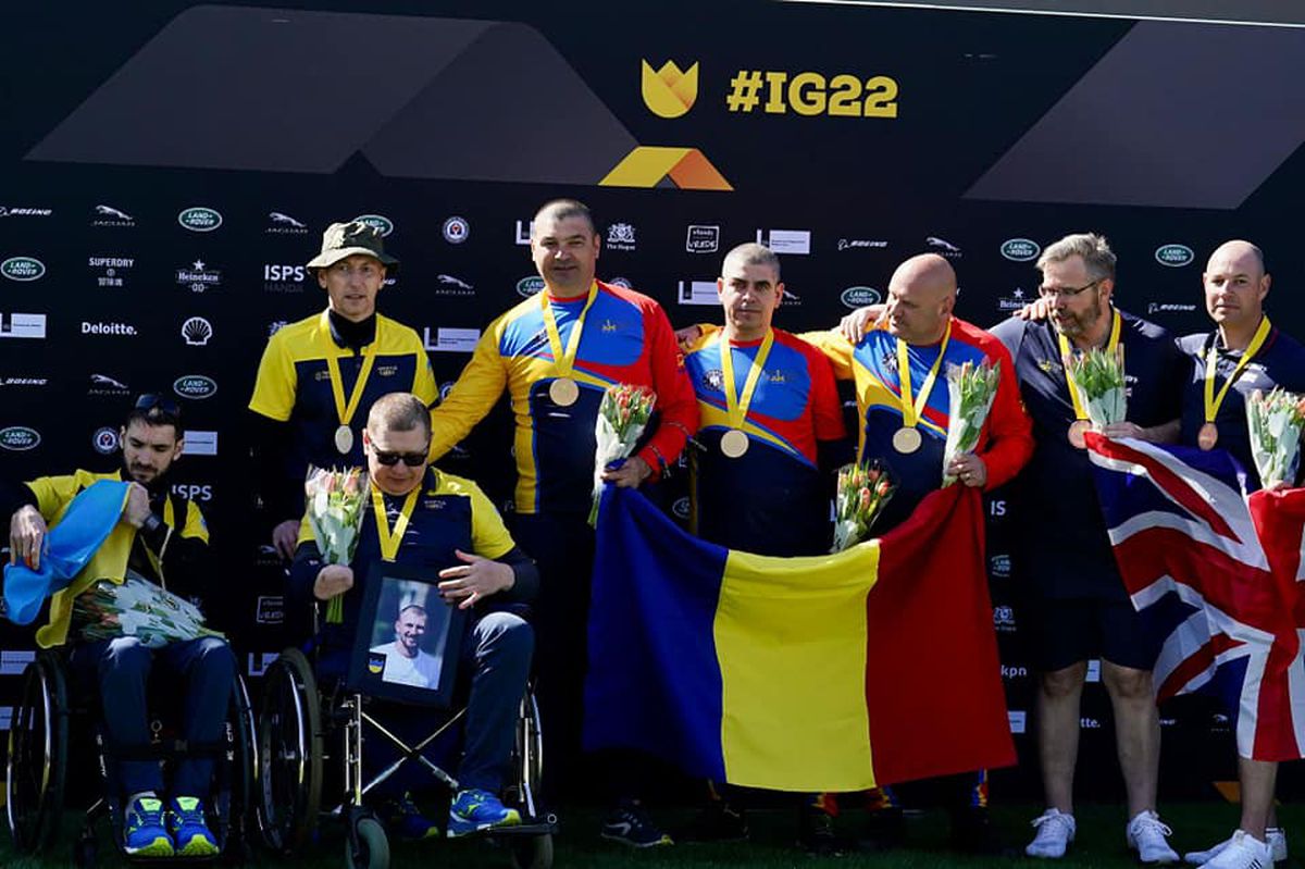 România a obținut deja 6 medalii la Jocurile Invictus + Cerere în căsătorie în cadrul lotului național