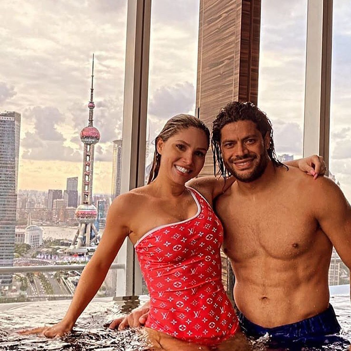 Hulk și Camila Angelo. Foto: Instagram