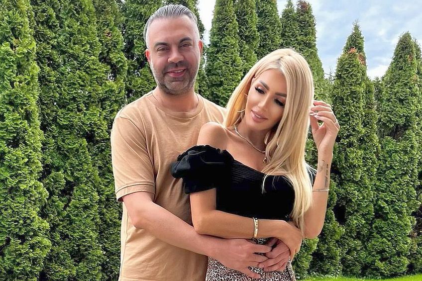 Bogdan Vasiliu, președintele CS Rapid, s-a căsătorit cu Alina Petre. Sursă foto: Instagram @alina_petre75