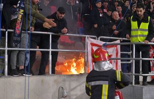 Risc uriaș pentru Dinamo » Vine nota de plată pentru incendierea peluzei în Ghencea
