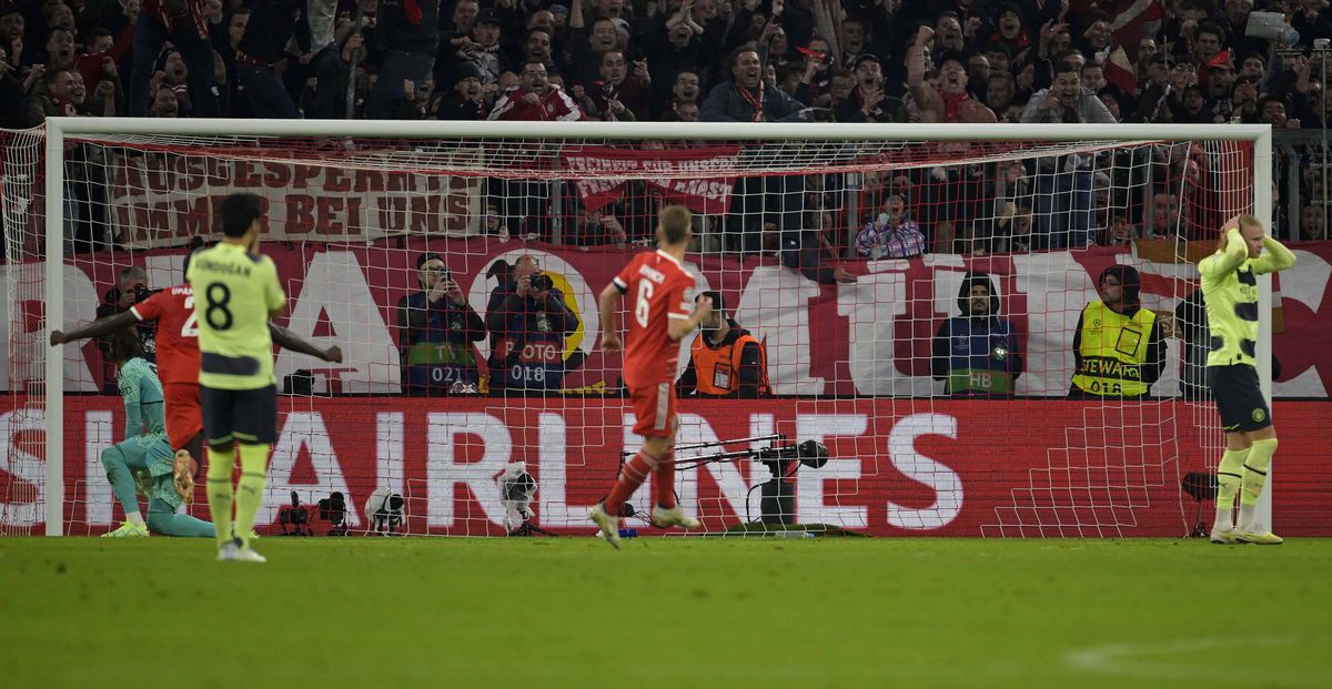 Erling Haaland, penalty ratat în Bayern - Manchester City