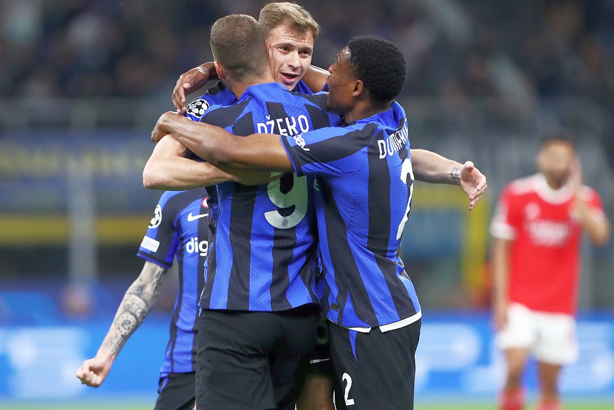 Inter revine în careul de ași al Ligii Campionilor după 13 ani! 6 goluri pe „Meazza”, la returul cu Benfica