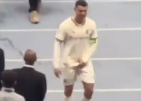 Momentul în care Cristiano Ronaldo e provocat și face scene obscene » Scuza penibilă găsită de Al Nassr: „Are o problemă”