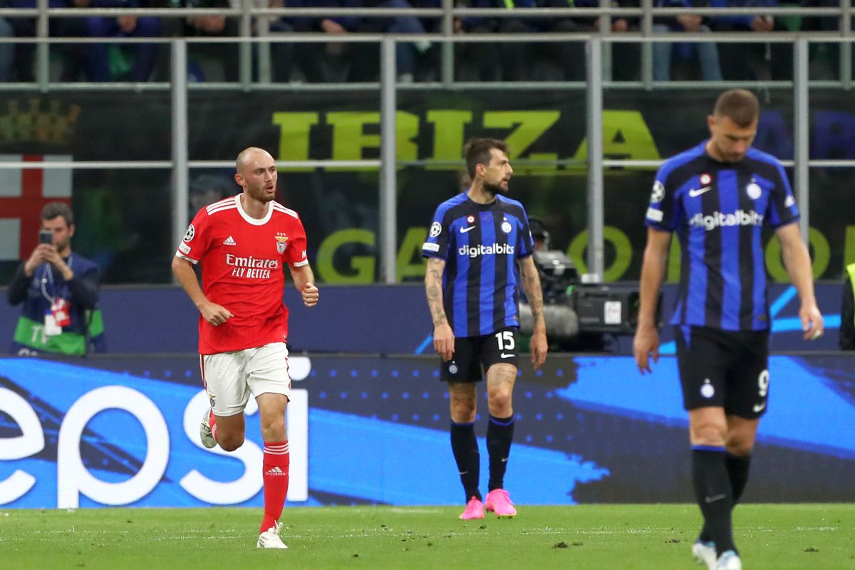 Inter - Benfica, în returul „sferturilor” Champions League - 19 aprilie 2023