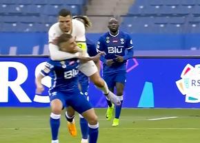 Adio titlu? Înfrângere usturătoare pentru Al Nassr! Ronaldo și-a doborât un adversar cu o manevră de wrestling