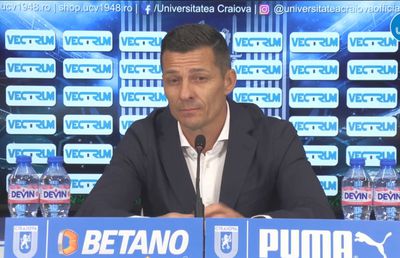 Dilema lui Costel Gâlcă » Ce a spus noul antrenor al Universității Craiova despre accidentarea lui Mitriță