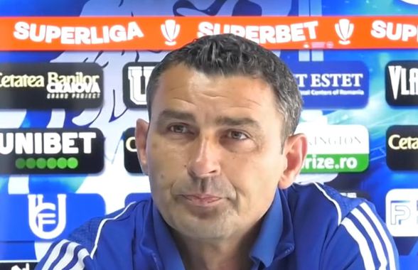 Cum a putut să deschidă Eugen Trică, antrenorul lui FCU Craiova, conferința pentru meciul cu Dinamo