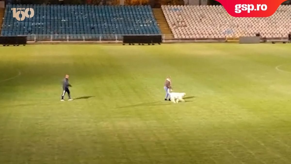 Dorinel Munteanu s-a jucat cu un cățel după calificarea în Cupa României