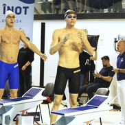 Vlad Stancu și David Popovici în proba de 400 metri liber FOTO Roxana Fleșeru