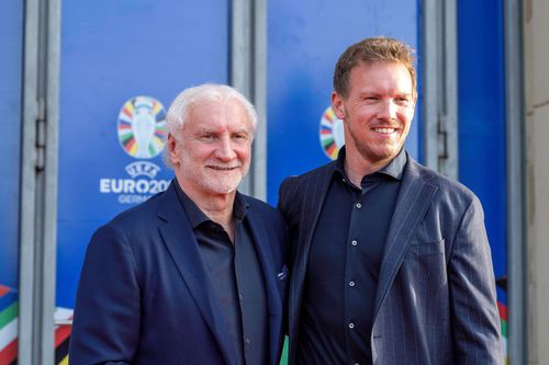 Selecționerul Julian Nagelsmann, alături de directorul sportiv al DFB, Rudi Voller / Foto: Imago