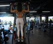 Poliana Matei, în sala de fitness