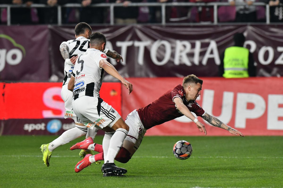 Marcatorul din Rapid - U Cluj a avut de transmis un mesaj: „Am văzut că lumea a început să vorbească”