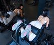 Poliana Matei, în sala de fitness