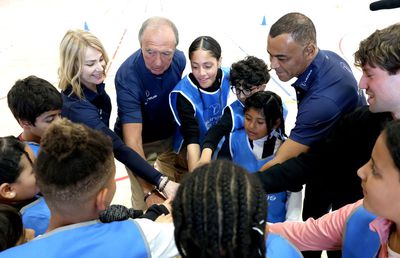 Nadia Comăneci, vizită alături de Cafu, înaintea Galei Laureus