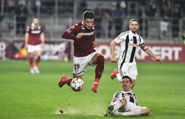 Alex Dobre știe de ce a pierdut Rapid cu U Cluj: „Acolo ne-au dominat”