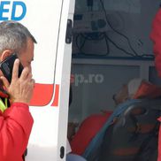 Ivanov a fost transportat la spital / foto: Ionuț Coman