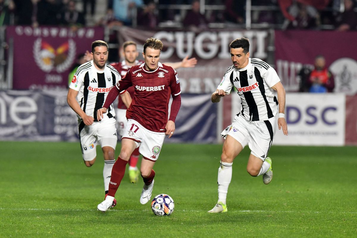 Marcatorul din Rapid - U Cluj a avut de transmis un mesaj: „Am văzut că lumea a început să vorbească”