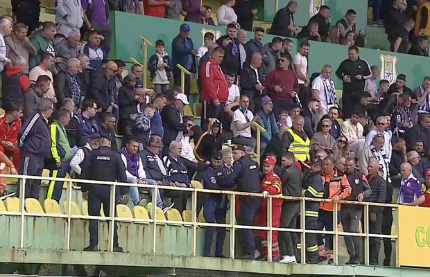Victorie umbrită de tragedie: suporterul care a făcut infarct înainte de FC Argeș - Csikszereda a murit la spital