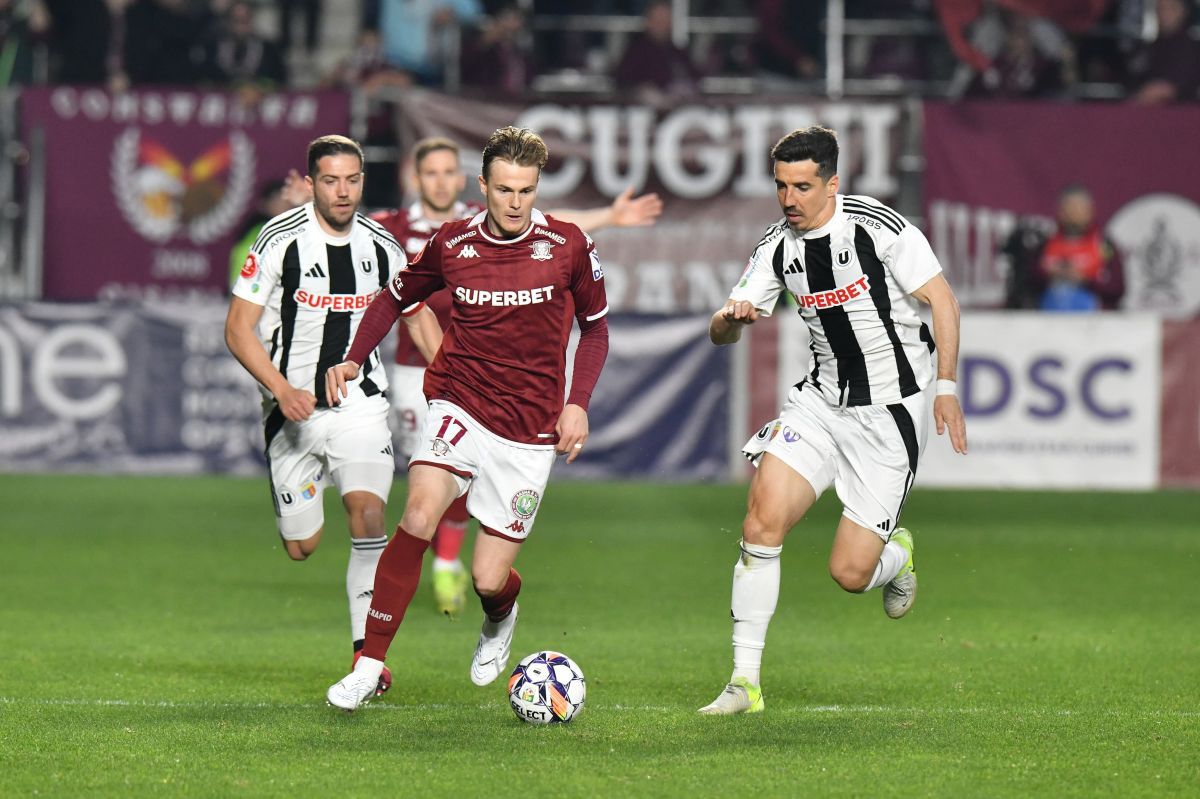 Marcatorul din Rapid - U Cluj a avut de transmis un mesaj: „Am văzut că lumea a început să vorbească”