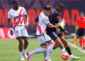 Nota pentru Andrei Rațiu, printre cei mai buni în Rayo Vallecano - Valencia » A contribuit la gol