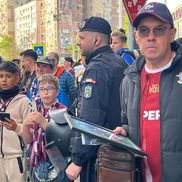 Suporterii Rapidului, înaintea meciului cu U Cluj / FOTO: Carmen Dumitru (GSP)