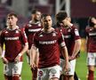 Rapidiștii, deznădăjduiți după eșecul cu U Cluj / FOTO: Cristi Preda (GSP)