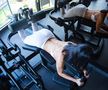 Poliana Matei, în sala de fitness