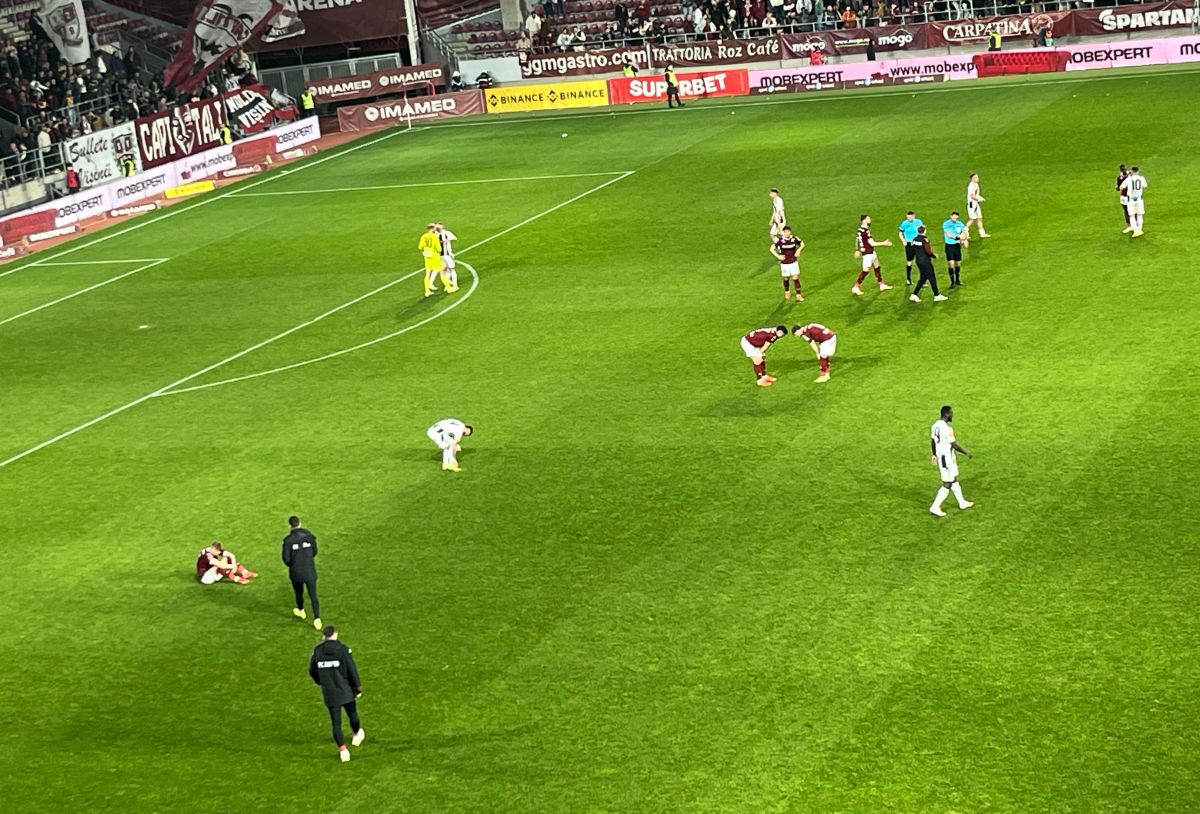 Ce s-a întâmplat în stadion, imediat după Rapid - U Cluj » Șucu și Angelescu, „hipnotizați”