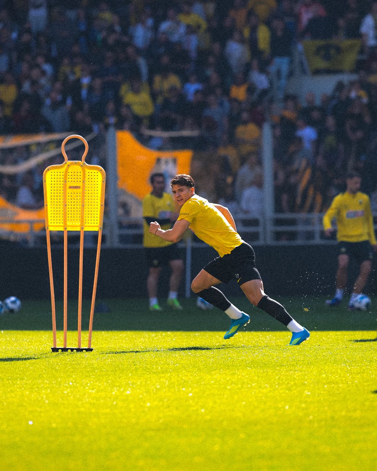 Antrenament oficial AEK - PAOK