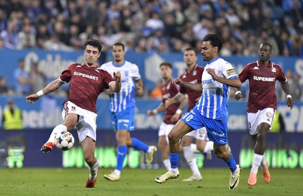 E frustrare în vestiarul Rapidului! S-a luat de coechipieri: „Acolo trebuie să dai gol. Poate câștigăm și noi un meci!”