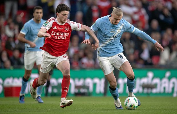 Manchester City - Arsenal, derby-ul decisiv pentru titlul din Premier League. Echipele de start