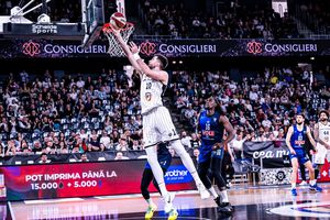 U-BT Cluj-Napoca – Buducnost, repetiție pentru playoff-ul Ligii ABA: gazdele, într-o situație imposibilă în startul reprizei secunde