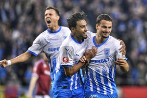 Universitatea Craiova - Rapid » Gol imediat după pauză, din fază fixă: schimbare de lider