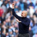 Pep Guardiola, antrenorul lui Manchester City, după victoria cu Arsenal, scor 2-1/ foto Getty Images