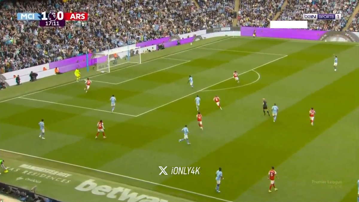 Gafa lui Donnarumma în Manchester City - Arsenal