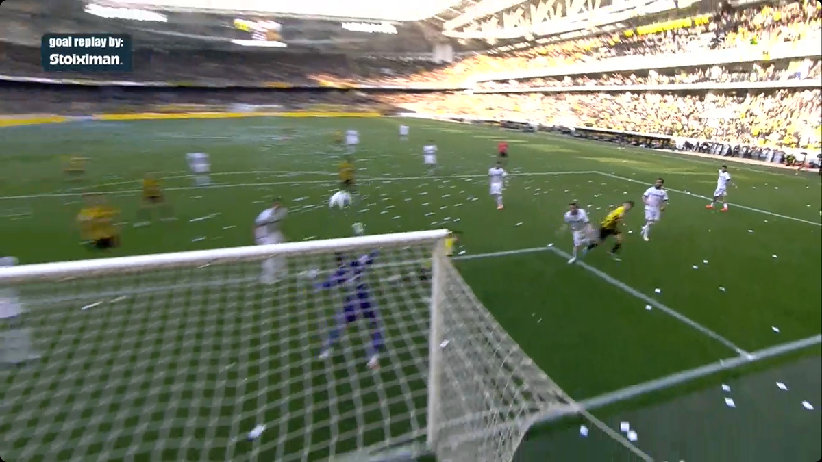 Capturi de la meciul AEK Atena - PAOK Salonic