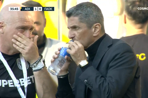 AEK - PAOK, derby de titlu în Grecia » Autogol dat de jucătorul lui Răzvan Lucescu