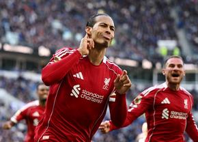 Liverpool dă lovitura în prelungiri și câștigă derby-ul „Merseyside” » Van Dijk a decis partida