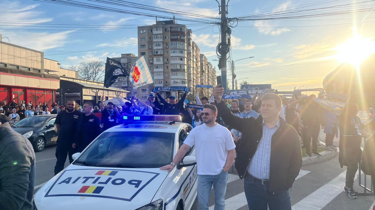 Imagini înainte de Craiova - Rapid